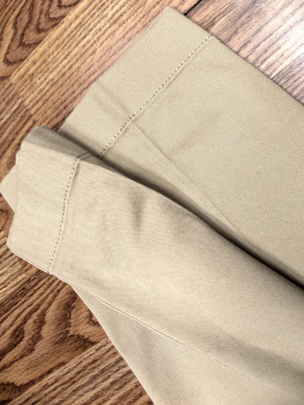 32x32 J.CREW SLIM FIT COTTON/SPANDEX PANTS KHAKI Sz 32W x 32L